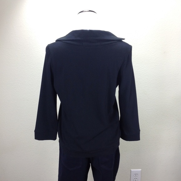 Urban Outfitters Black Sweater W/ 3/4 Sleeves - Picture 3 of 7